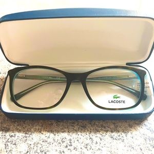 Lacoste Eyeglasses Frames L2885 Havana/Blue